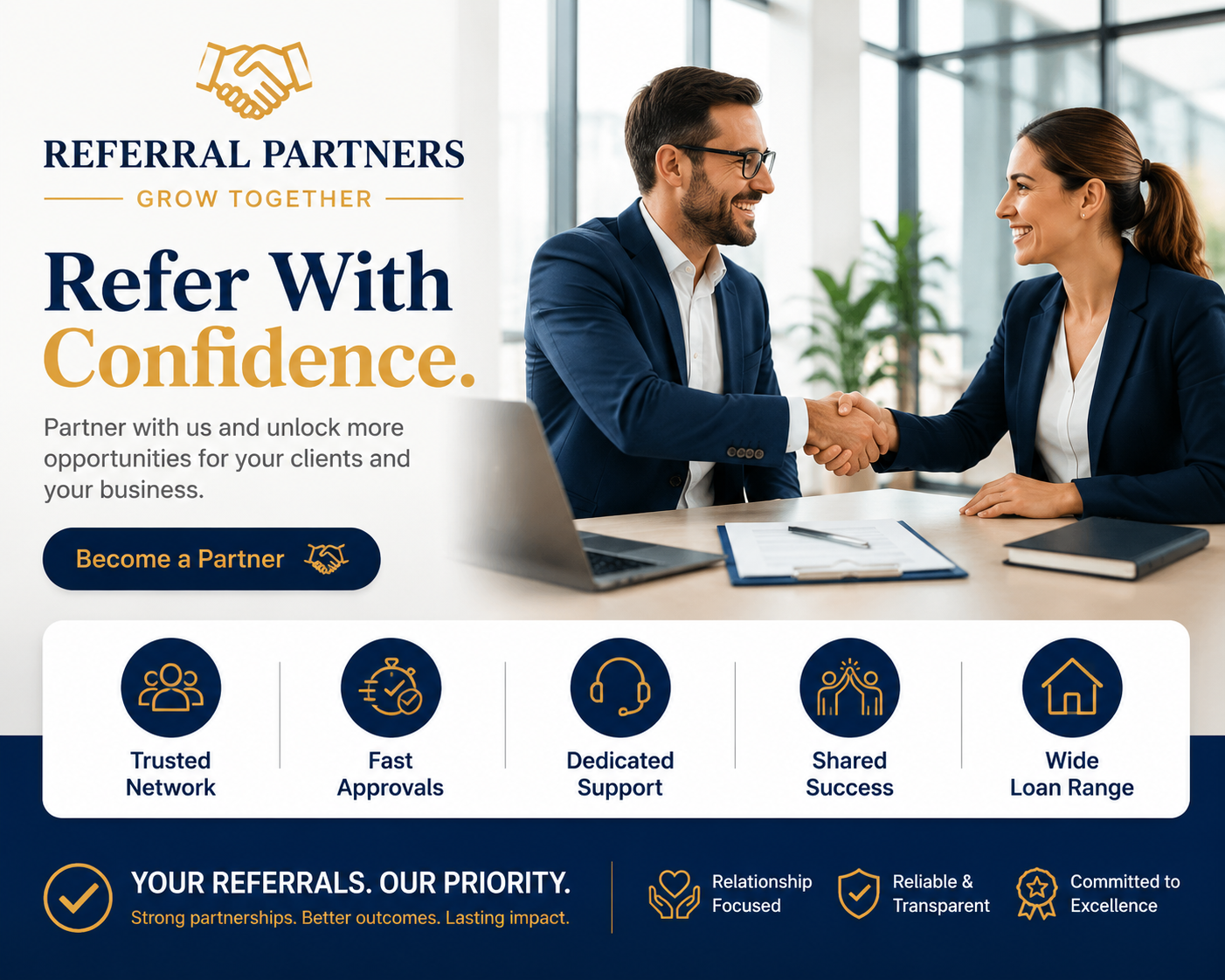 Referral Partners — Refer With Confidence.